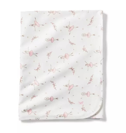 Pima Baby Blanket in Sugar Plum Fairy