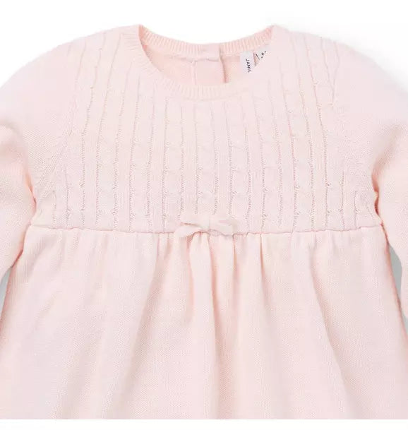 Baby Cable Knit Romper