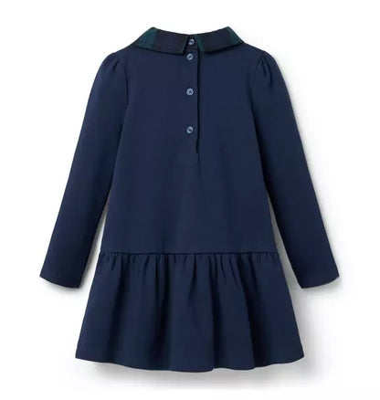 Tartan Bow Ponte Dress