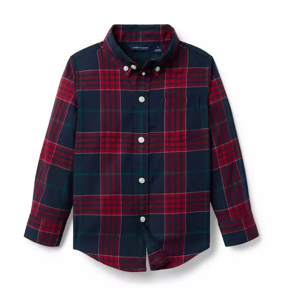 Tartan Poplin Shirt
