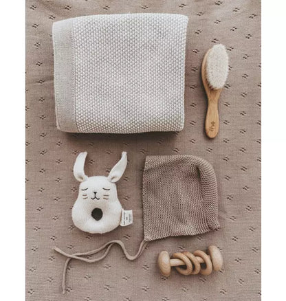 Flower Stone Baby Blanket