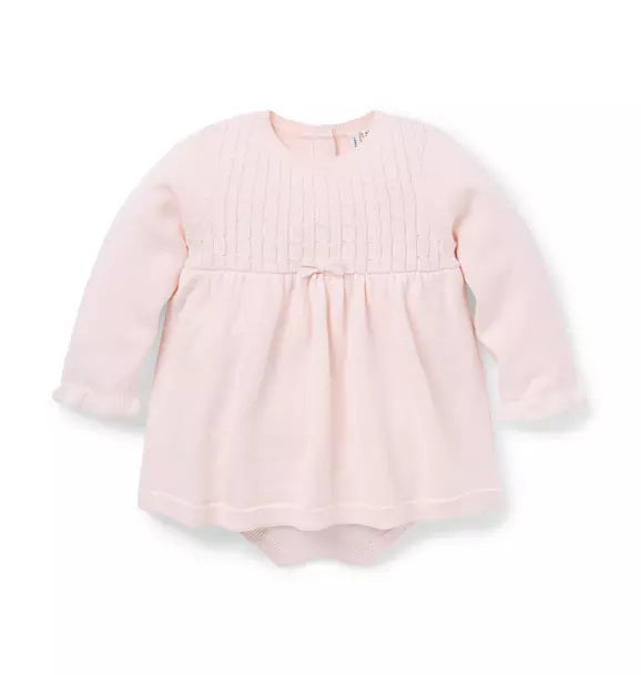Baby Cable Knit Romper