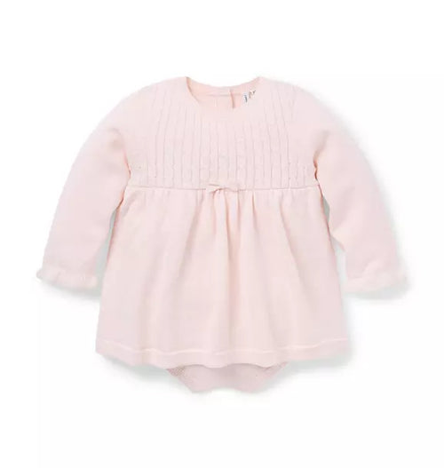Baby Cable Knit Romper