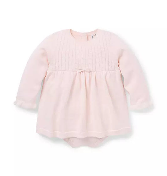 Baby Cable Knit Romper