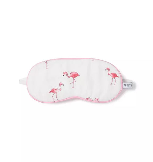 Kid's Sleep Mask in Flamingos