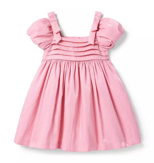 The Shimmer Puff Sleeve Dress