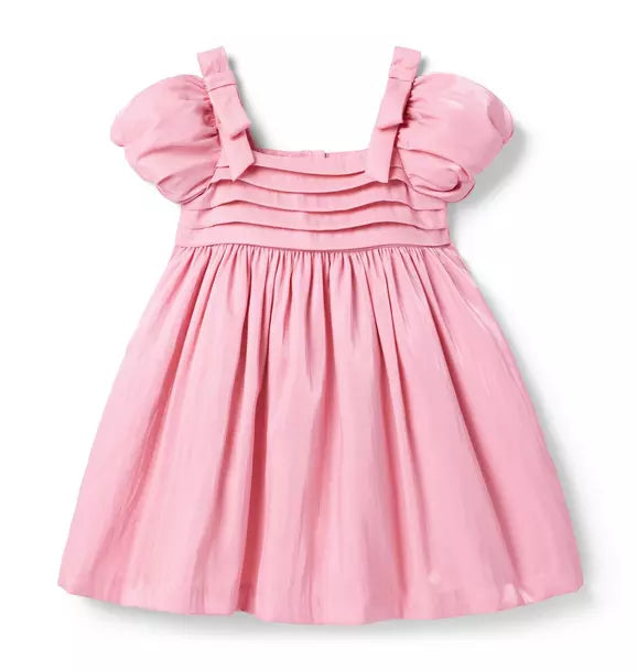 The Shimmer Puff Sleeve Dress