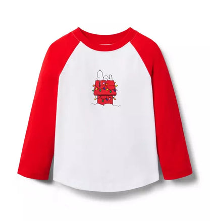 PEANUTS™ Snoopy Holiday Raglan Tee