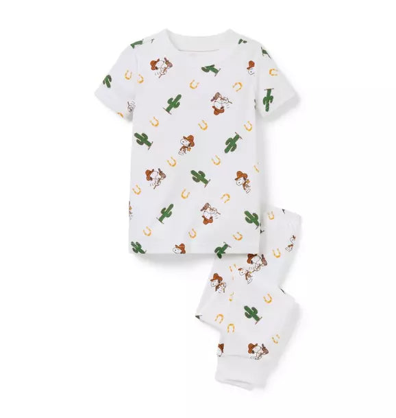 Good Night Pajama In Peanuts Snoopy Cowboy