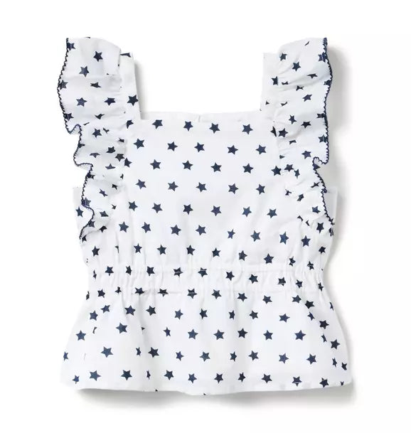 Star Peplum Top