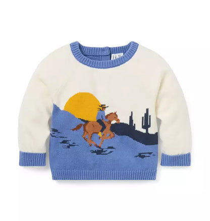 Baby Cowboy Sweater