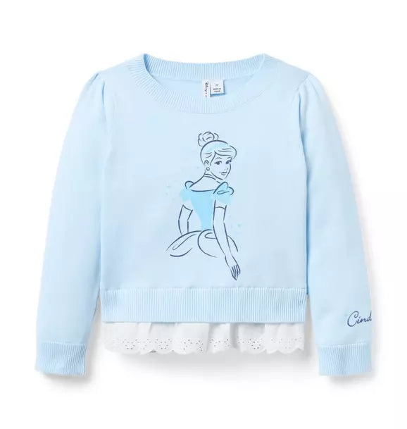 Disney Cinderella Ruffle Sweater