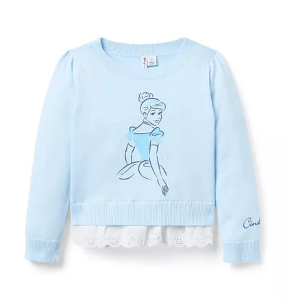 Disney Cinderella Ruffle Sweater