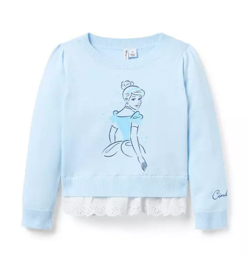 Disney Cinderella Ruffle Sweater