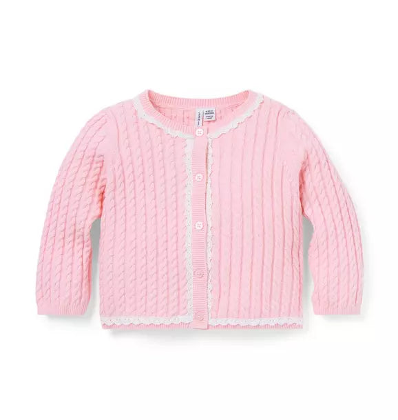 Baby Cable Knit Cardigan