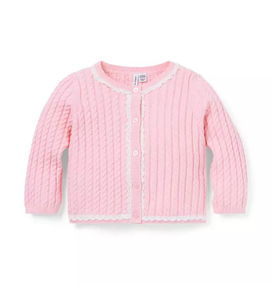 Baby Cable Knit Cardigan