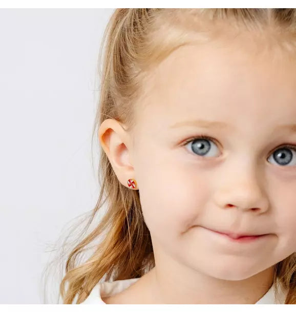 Peppermint Stud Earrings