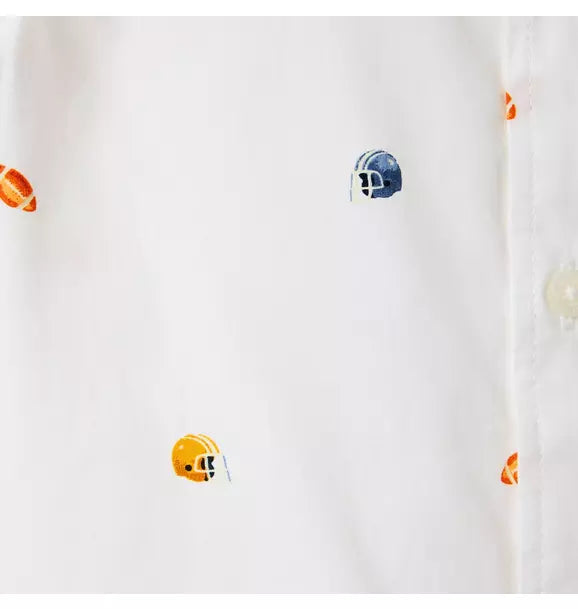 Football Poplin Shirt