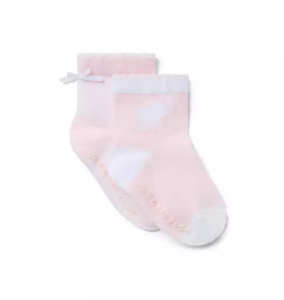 Baby Elephant And Stripe Sock Set
