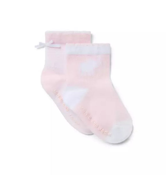 Baby Elephant And Stripe Sock Set