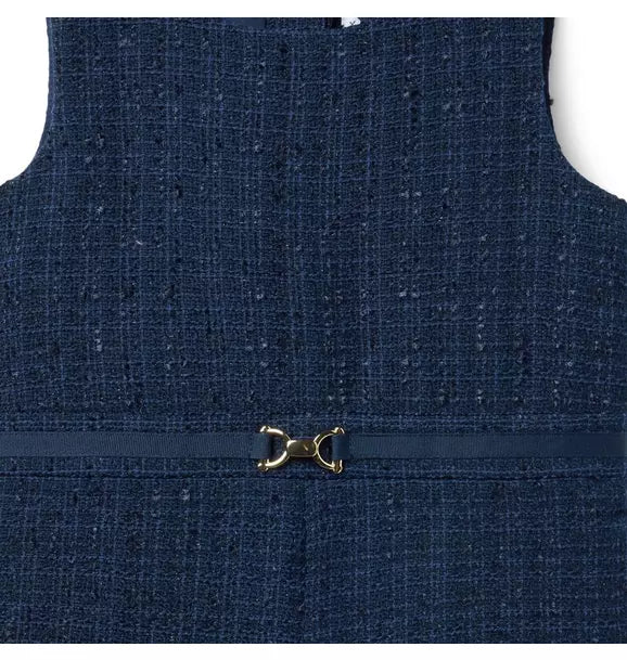 The Equestrian Tweed Romper