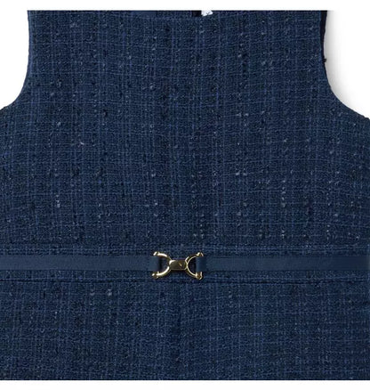 The Equestrian Tweed Romper