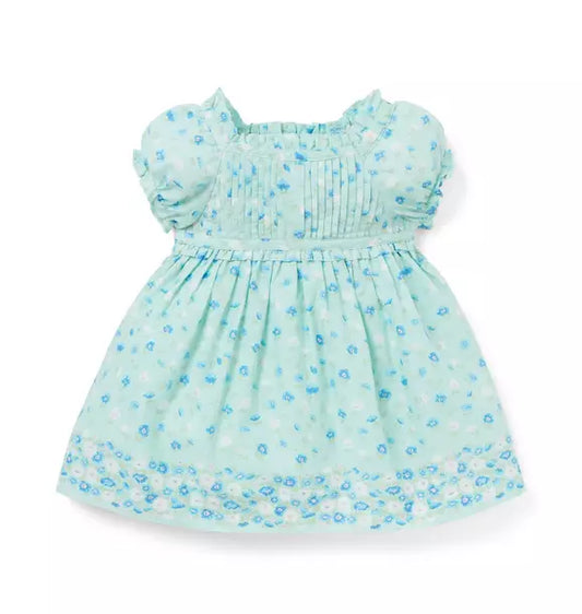 Baby Floral Border Dress