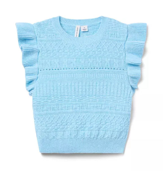 Textured Sweater Top