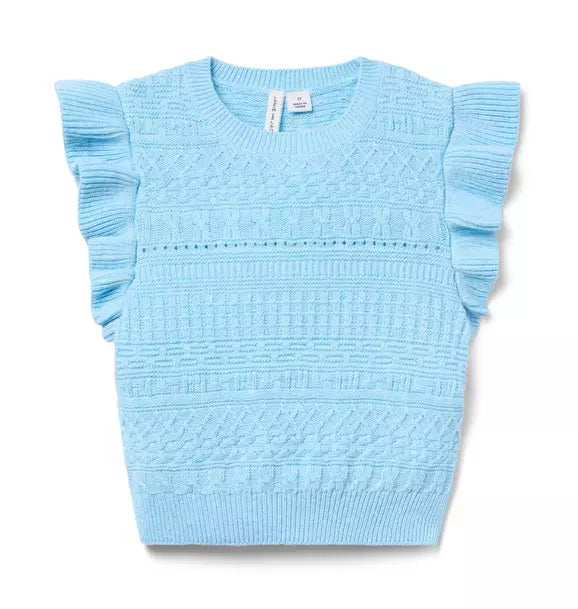 Textured Sweater Top