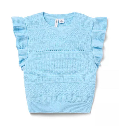 Textured Sweater Top