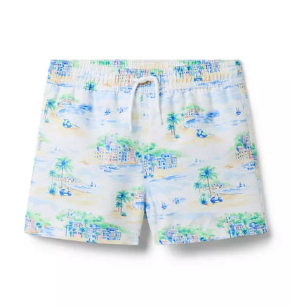 Recycled Getaway Swim Trunk