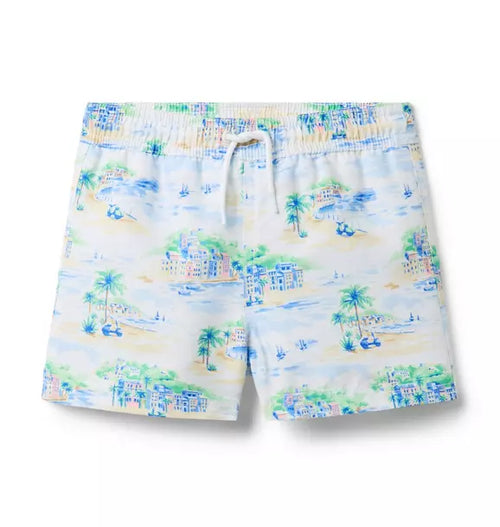 Recycled Getaway Swim Trunk