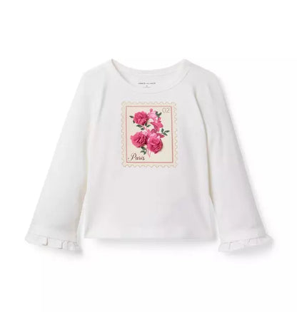 Paris Flower Tee