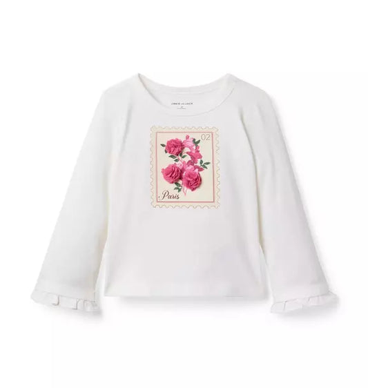 Paris Flower Tee