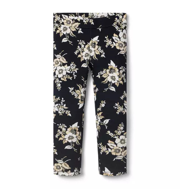 Floral Ponte Pant