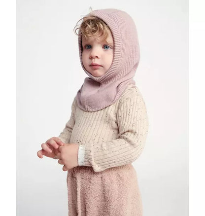 Balaclava Chunky - Ash Rose