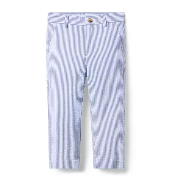 Striped Seersucker Pant