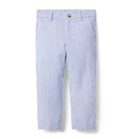 Striped Seersucker Pant