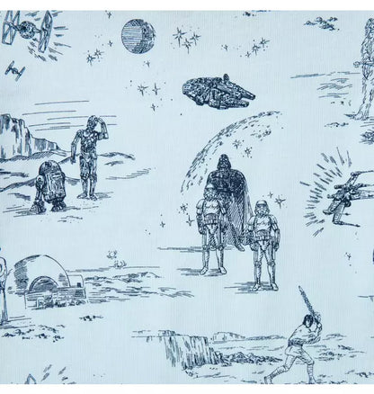 Good Night Short Pajama In STAR WARS Toile