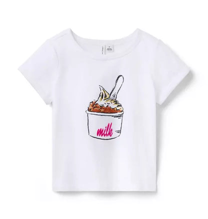 Milk Bar x Janie and Jack Ice Cream Tee
