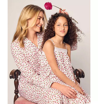 Women's Pajama Set in Petite Petals