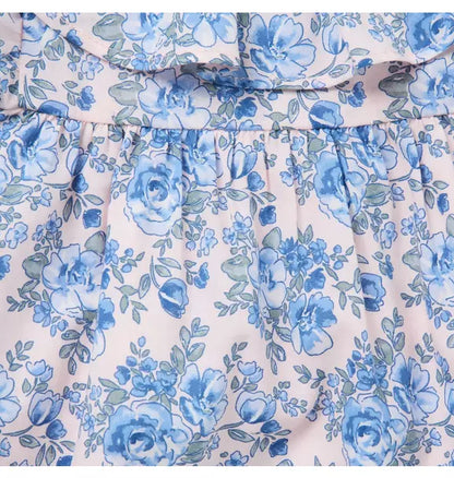Baby Floral Ruffle Romper