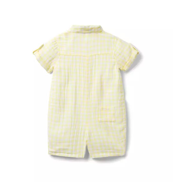 Baby Gingham Romper