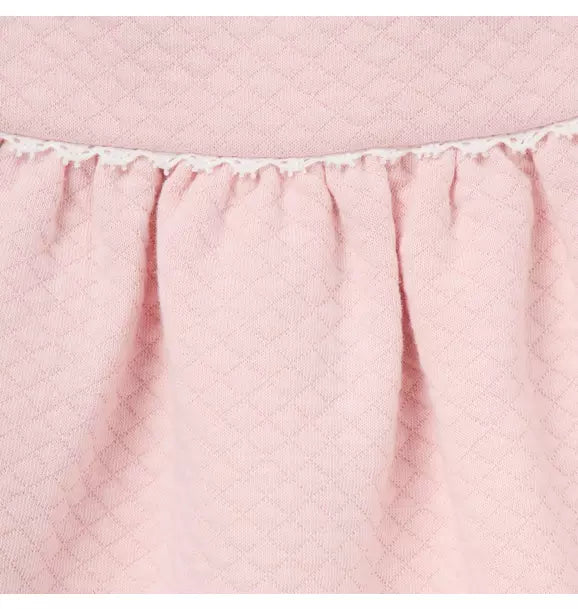 Baby Quilted Puff Sleeve Matching Set