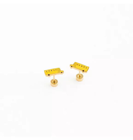 School Bus Stud Earrings