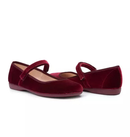 Cassie Burgundy Mary Jane