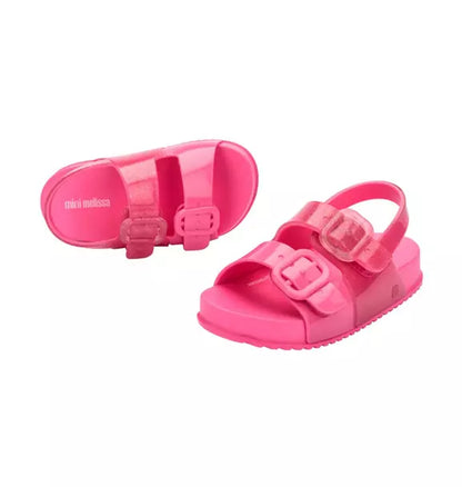 Toddler Cozy Sandal in Pink Glitter