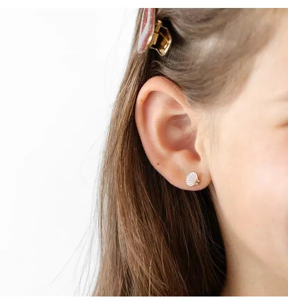 Shell Stud Earrings