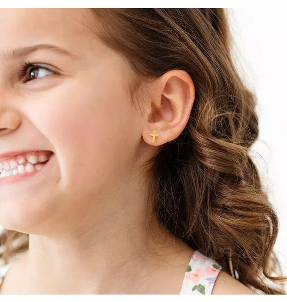 Cross Stud Earrings