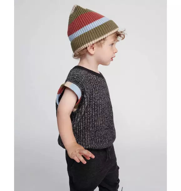 Beanie Stripe Chunky - Multicolor Stripe
